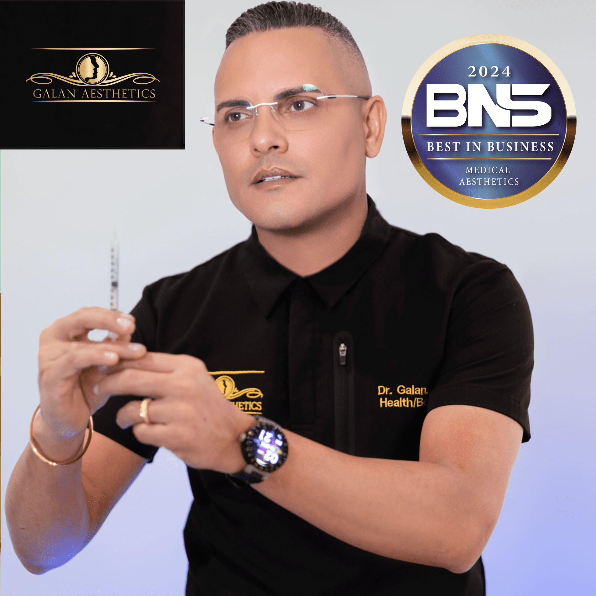 2024 BNS Best in Business Recognition Post 2 for Galan Aesthetics